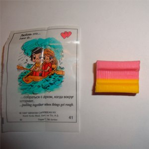 「LOVE IS」口香糖（草莓香蕉味）<br>让我重温那美好的童年时光！