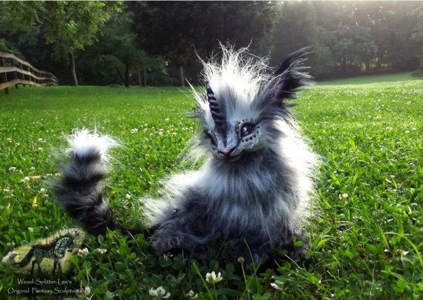 Духи леса из Аляски. Художница родом из Аляски под ником Wood-Splitter-Lee создает эти удивительные создания, вдохновением служит природа: луга, поля, лес, реки. - 5