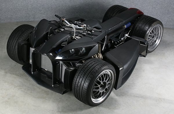 Wazuma V8——这是世界上最昂贵的四轮摩托车。