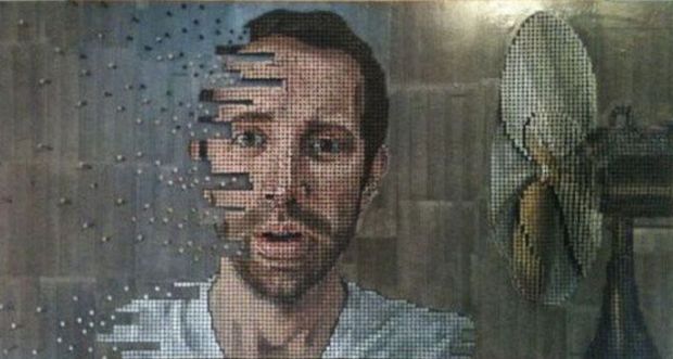 Американський худентель Ендрю Майєрс (Andrew Myers) створює 3D-портрети людей зі шруру ги. - 6