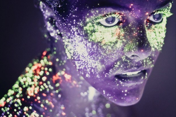 Светящиеся портреты от Hid Saib