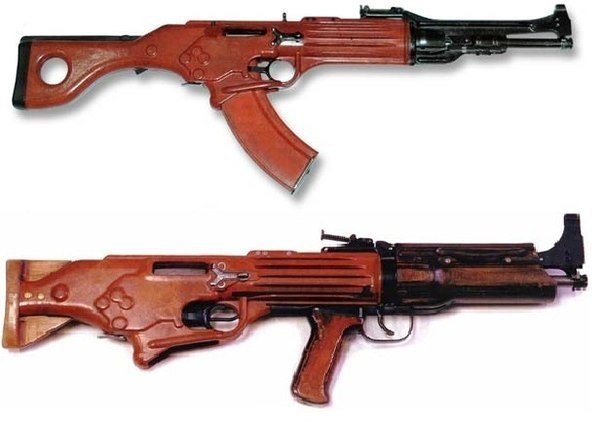 Трехствольный Прибор 3Б Коробова, двуствольная Израильская штурмовая винтовка Gilboa Snake и другие необычные образцы ручного вооружения. - 8