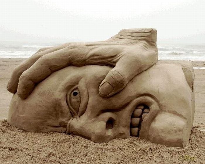 Beautiful sand sculptures. - 5