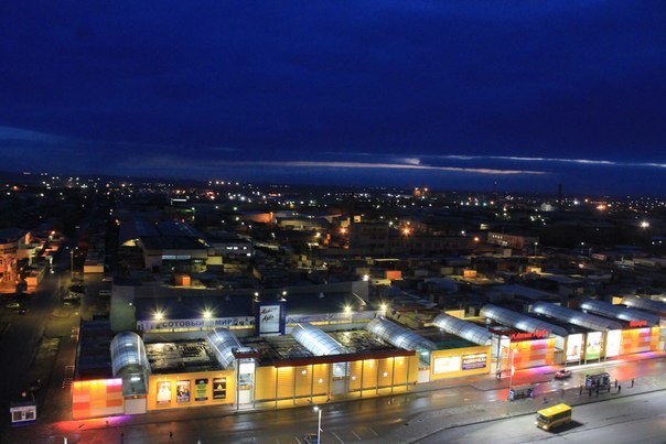 Nuit de Karaganda (Kazakhstan). - 1