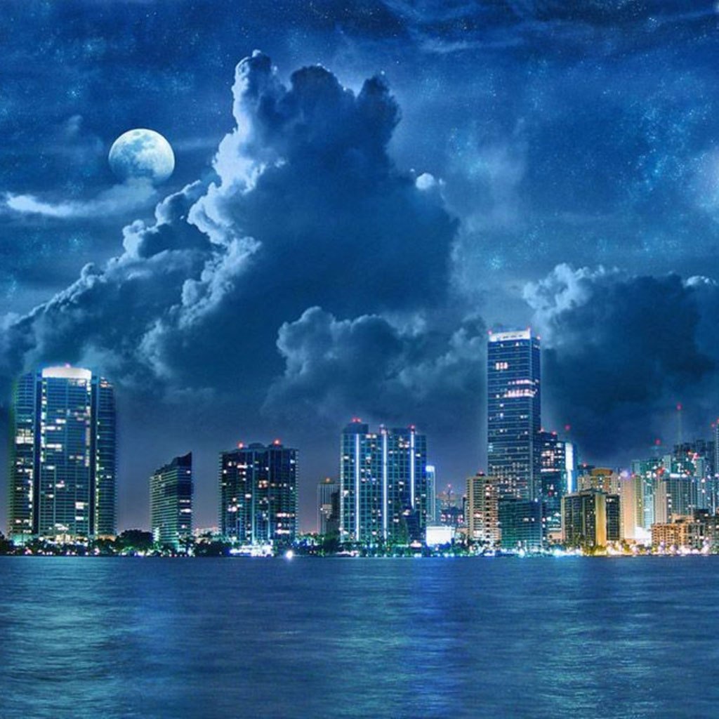 Foto-Kunst zum Thema „Die Lichter der Nachtstädte“. - 5