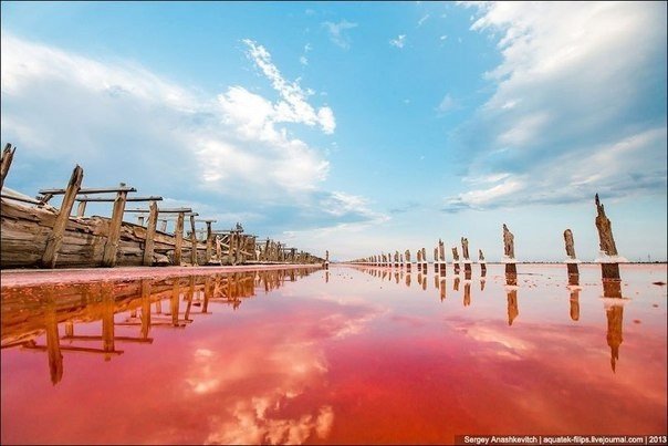 3 abandoned salt production fields.