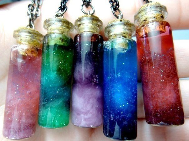 Space in a jar. Ingredients for creating “space”:…