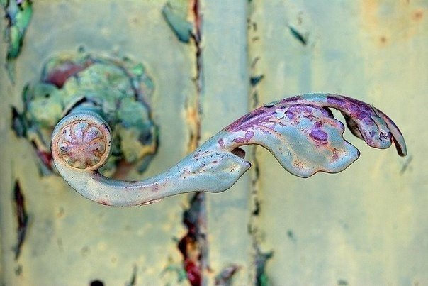 Door handles, as works of art.