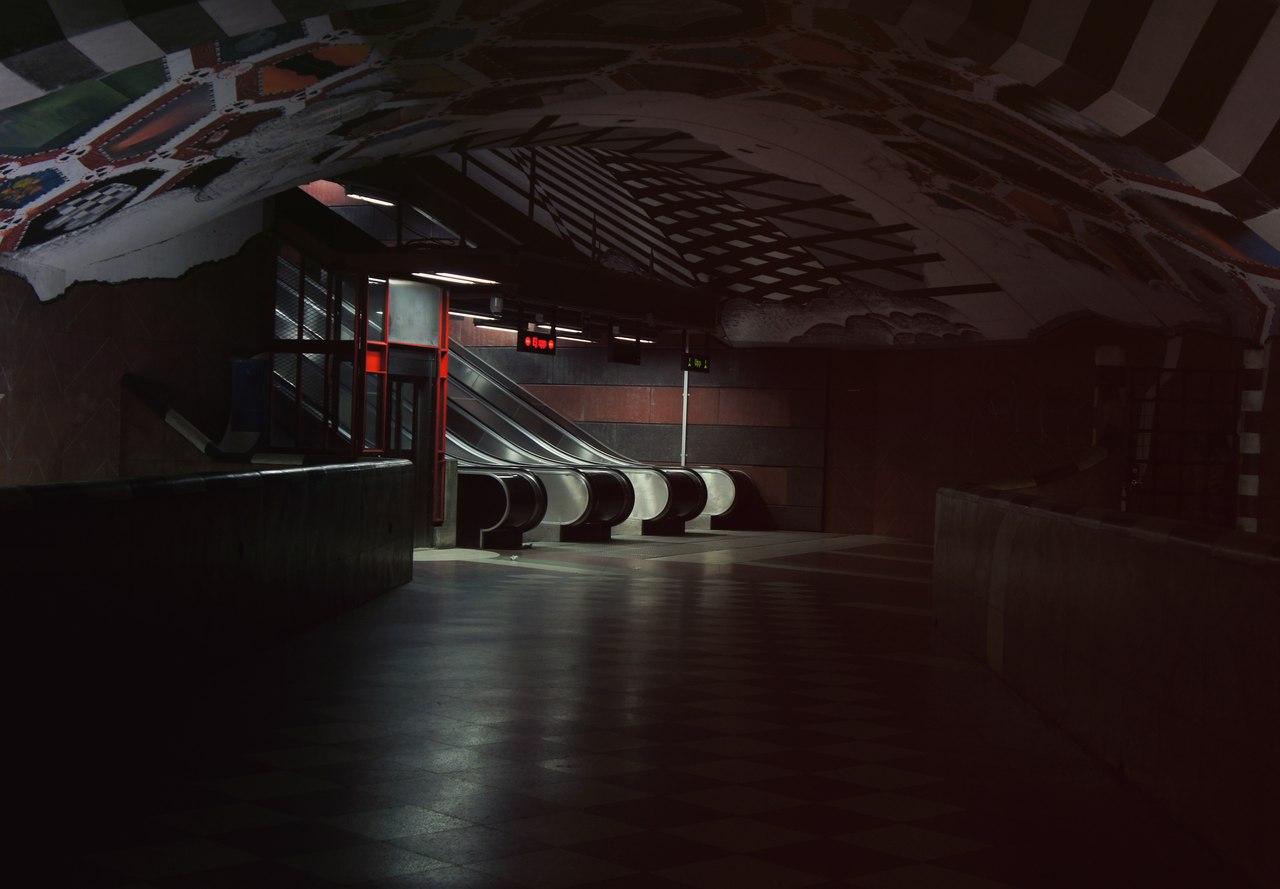 Die U-Bahn in Stockholm, Schweden