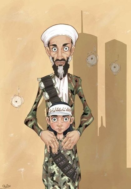 Социальные проблемы человечества в иллюстрациях - 5