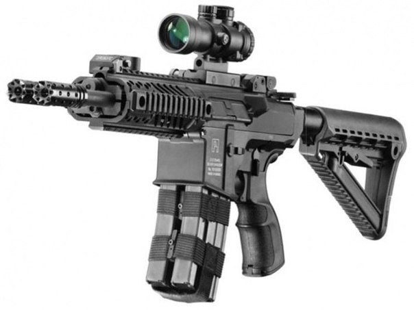 Трехствольный Прибор 3Б Коробова, двуствольная Израильская штурмовая винтовка Gilboa Snake и другие необычные образцы ручного вооружения. - 9