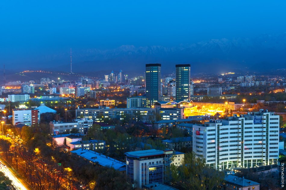 Almaty, Kasachische Republik.