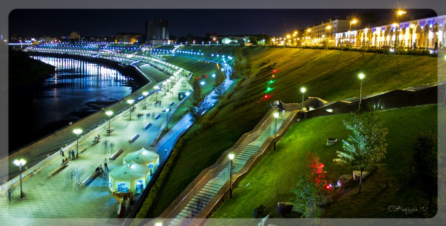 Набережная Тюмени