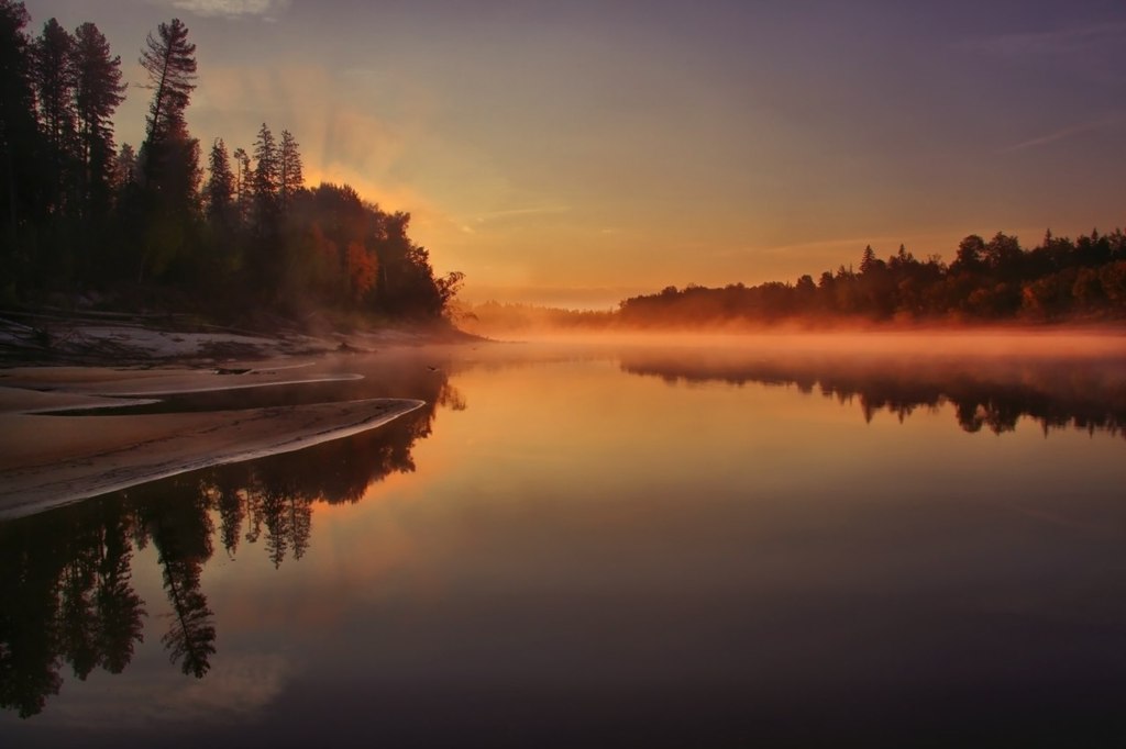 Река Большой Юган, Юганский заповедник, Россия