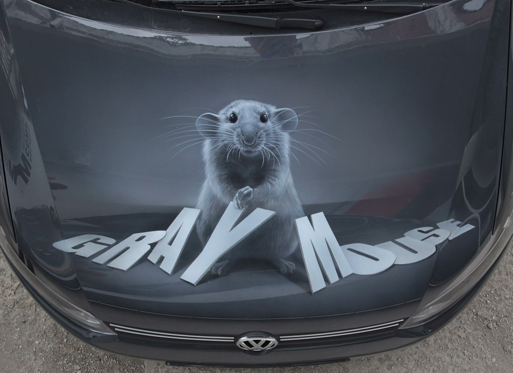 La temática de los animales en la aerografía aplicada a automóviles. - 9