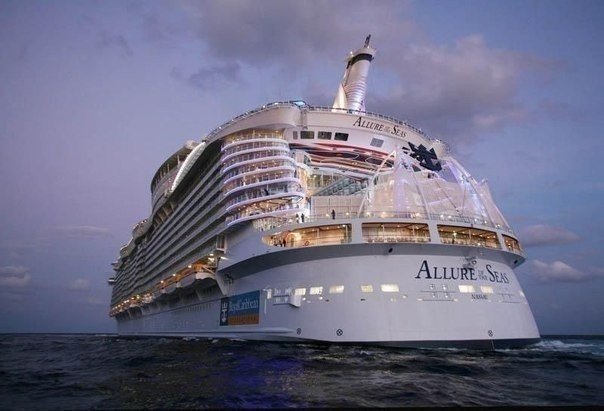 The largest cruise ship in the world is named “Enchantment of the Seas”.