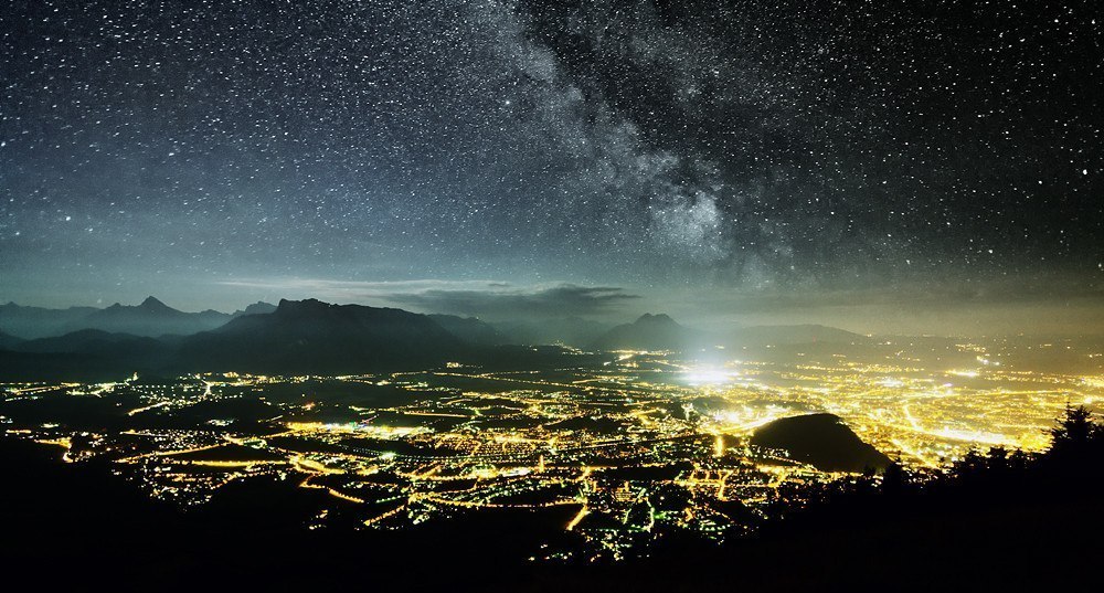 Величие горных вершин и звёздного неба на фотографиях Lukas Furlan