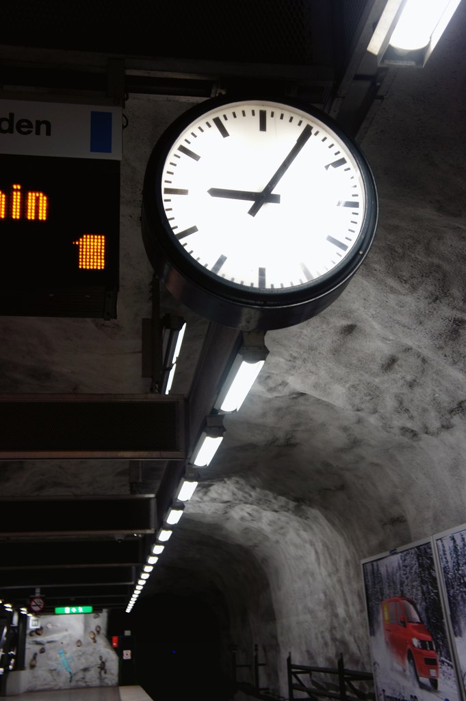 Die U-Bahn in Stockholm, Schweden - 7
