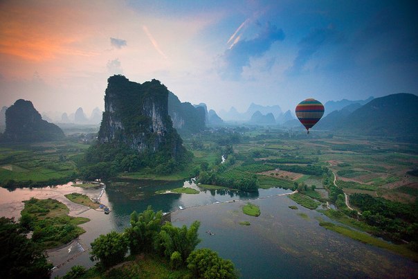 Das Tal des Flusses Li