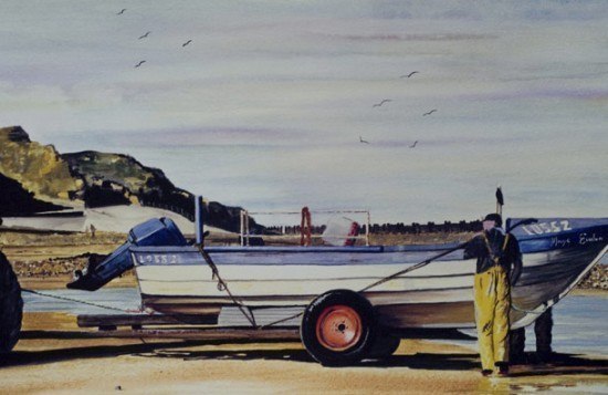 Pinturas de un artista sin manos.