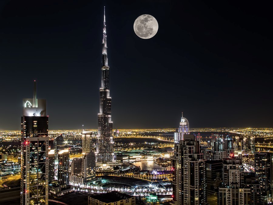 Dubai la nuit