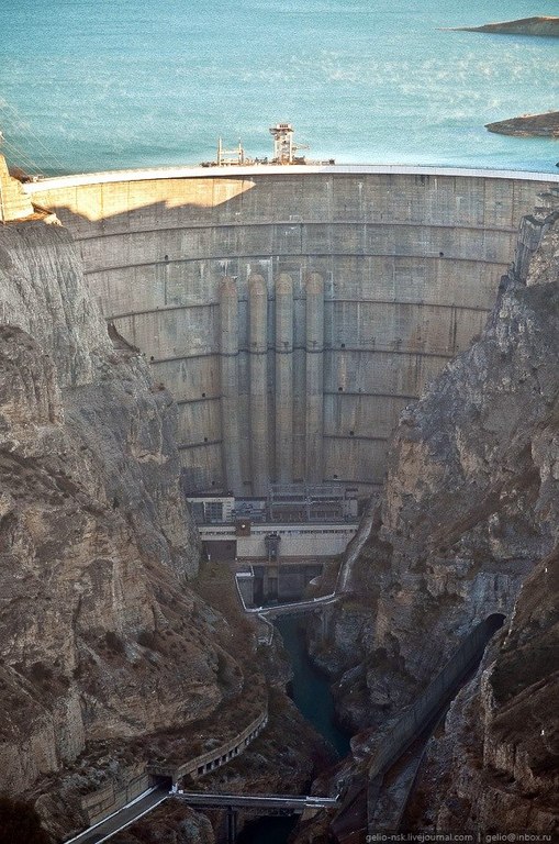 La central hidroeléctrica de Chirkayskaya es la presa en arco más alta de Rusia. - 5