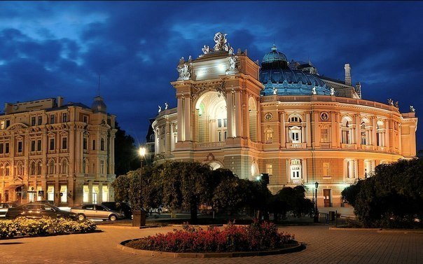 The building of the opera house, Odessa, Ukraine