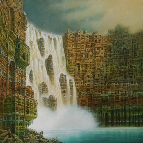 Невидимые города: сюрреалистические картины Мартина Колпановича (Marcin Kolpanowicz) - 5