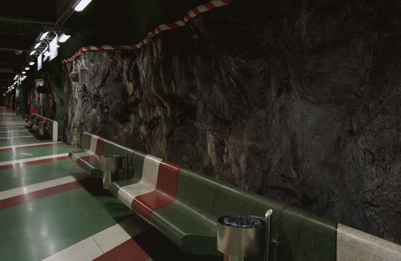 Die U-Bahn in Stockholm, Schweden - 5