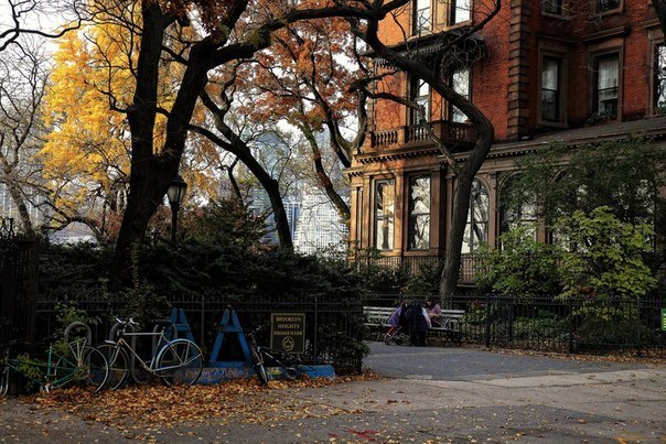 On the street in New York, USA