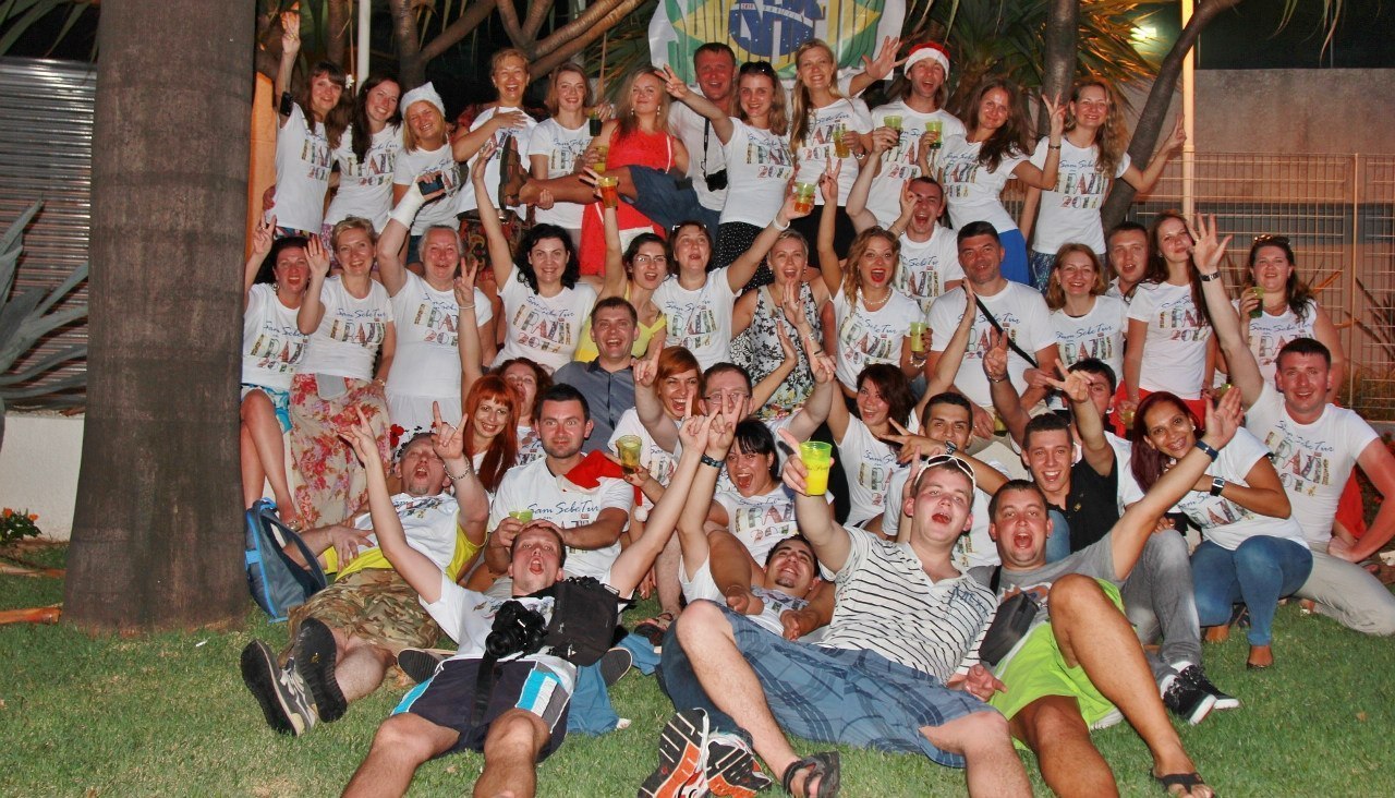 El Año Nuevo pasado, la empresa SamSeBeTur celebró con un grupo de 48 personas en Brasil. - 9