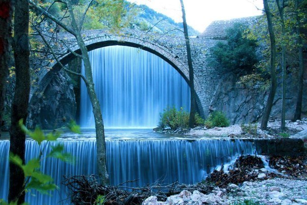 Местечко Палеокарья недалеко от Трикалы, Греция