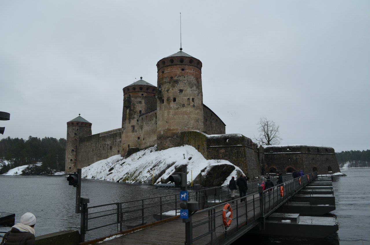Крепость Олавинлинна.Савонлинна Финляндия