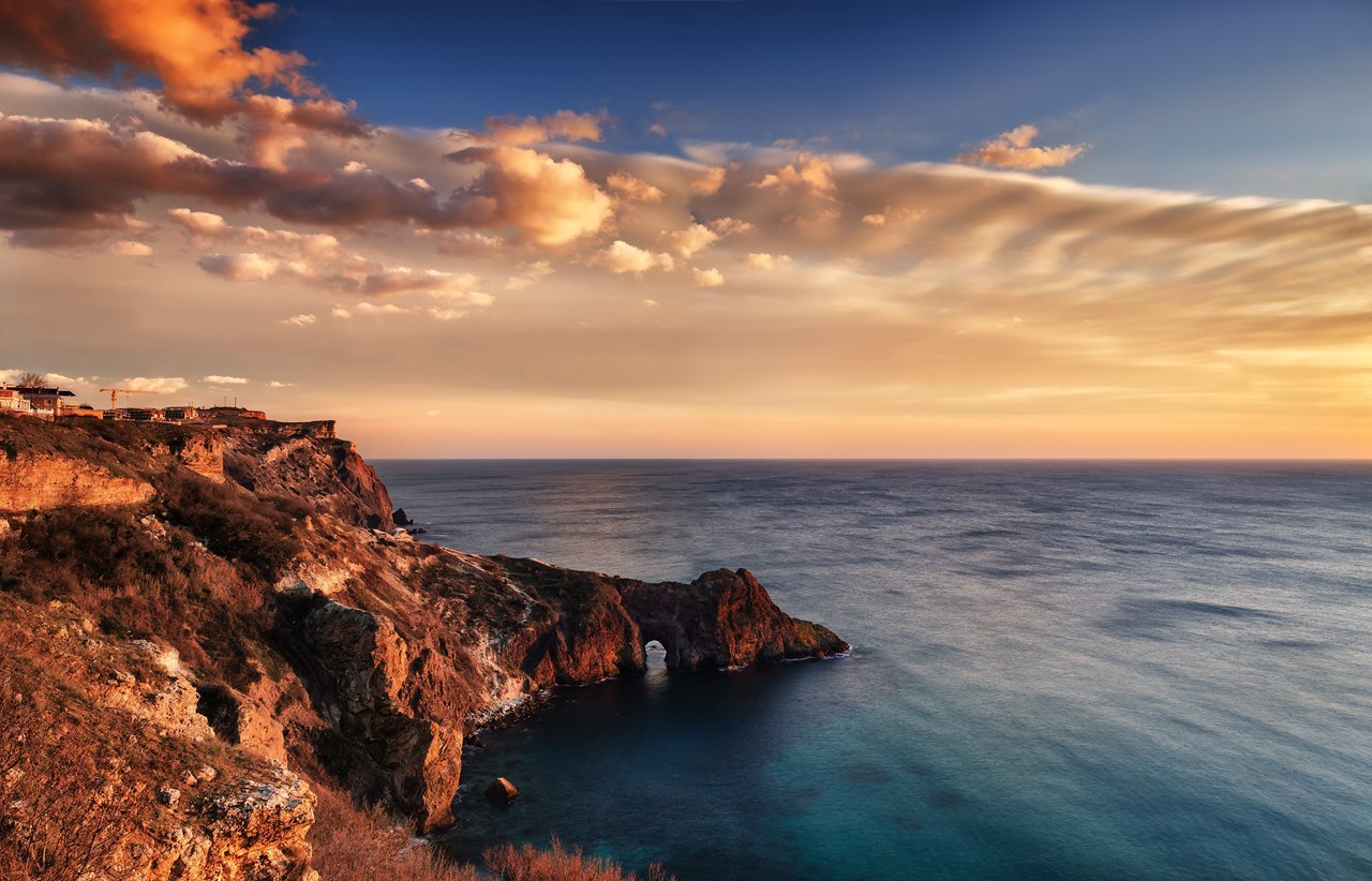 Sevastopol, Cape Lermontov and Grotto of Diana