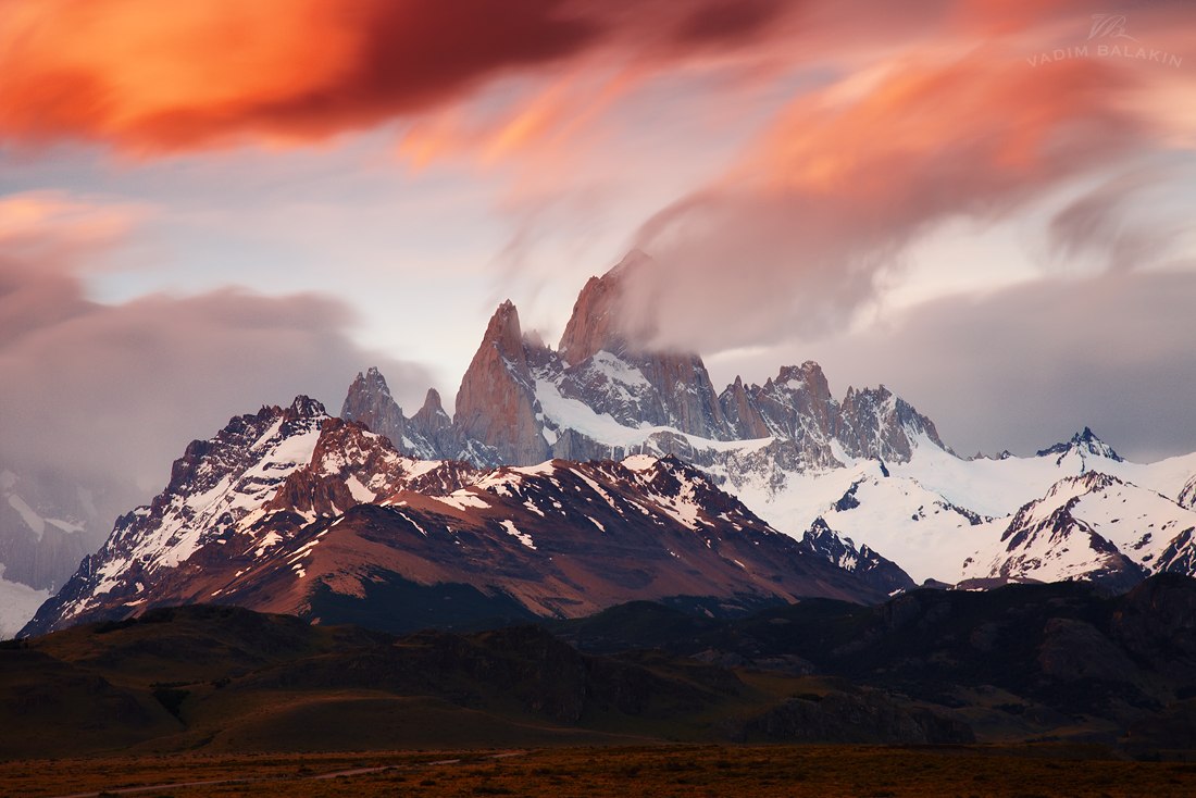 Вершина Фитц Рой, Патагония, Аргентина