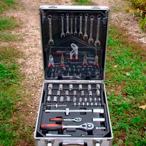 Мечта любого мужчины: Набор инструментов "KomfortMax"! . ✔ В комплекте 187 предметов плюс сам кейс!!!<br>✔ СКИДКА 30% - 4