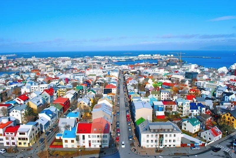 View of Reykjavik, Iceland