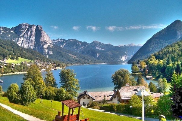 Lake Grundlsee, Styria, Austria