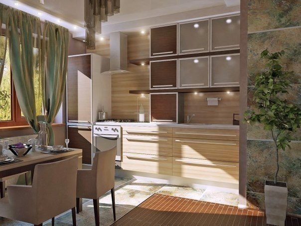 Дизайн небольшой современной квартиры - 8