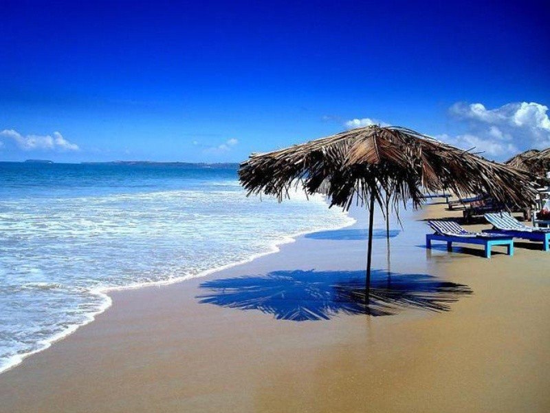 Пляж на Гоа, Индия