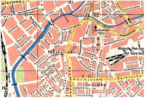 [club1543502|Мороховецкая набережная]<br>(Статья большая, но интересная, так что запаситесь временем).   Почти 50 лет (с 1883 по 1936 гг  и в дни оккупации) набережная реки Лопань от современной улицы Свет шахтёра до улицы Конева называлась Мороховецкой ( - 5