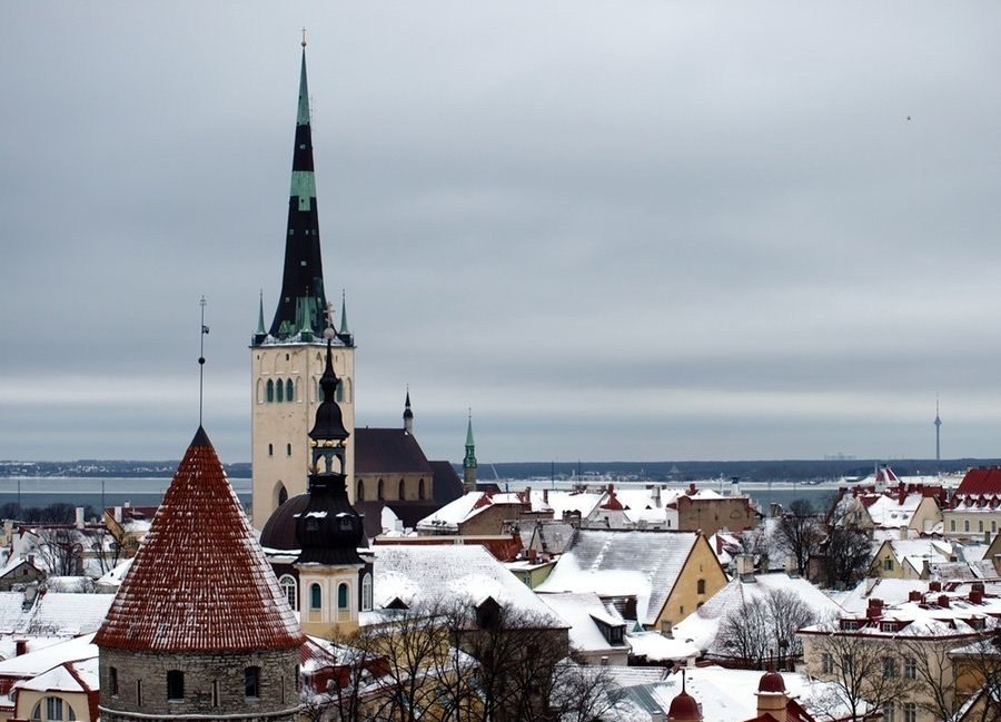 Зимний Таллин, Эстония