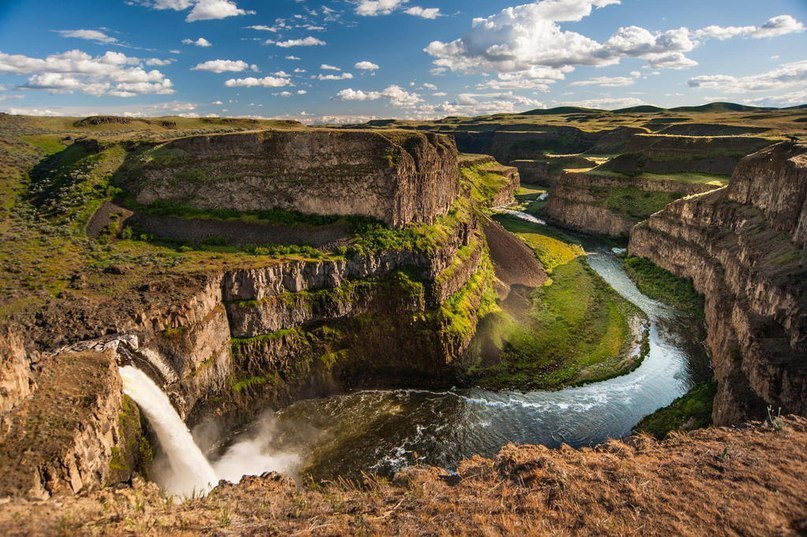 Waterfall Paluz, Washington