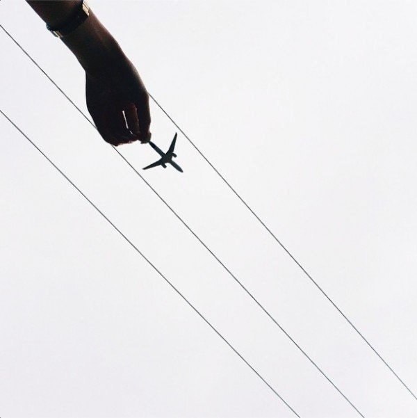 Арт-проект "Самолет в руке" - 5