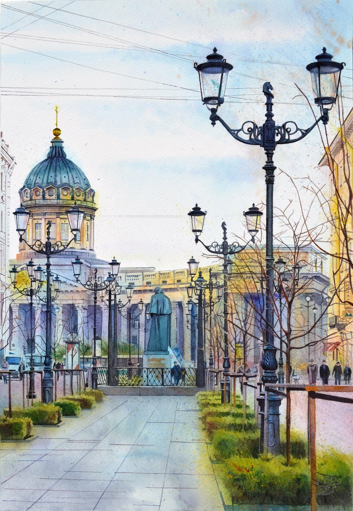 Казанский собор. Санкт-Петербург