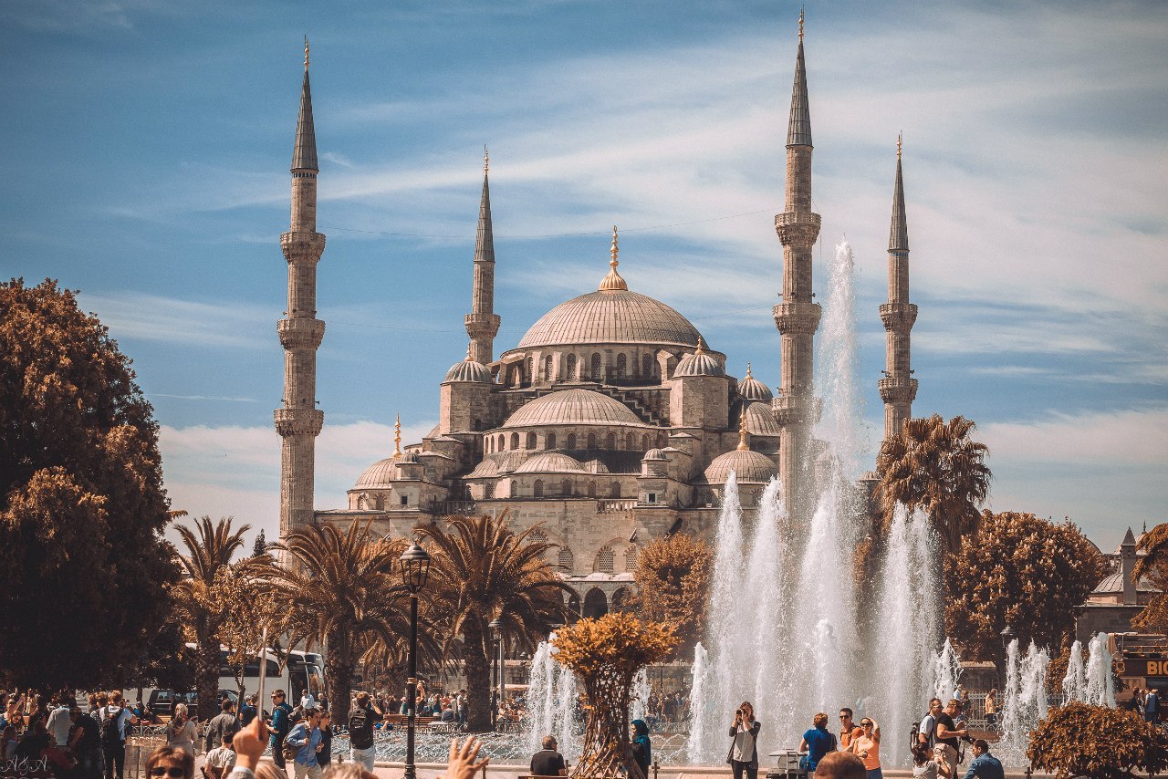 Стамбул, Голубая мечеть (Мечеть Султанахмет)