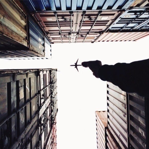 Арт-проект "Самолет в руке" - 8