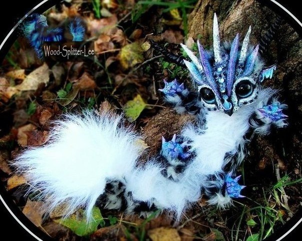 Духи леса из Аляски. Художница родом из Аляски под ником Wood-Splitter-Lee создает эти удивительные создания, вдохновением служит природа: луга, поля, лес, реки. Получаются очень живые персонажи, которых трудно назвать просто игрушками - 7