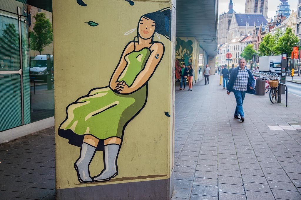 Фотопрогулка по чудесному Антверпену, Бельгия