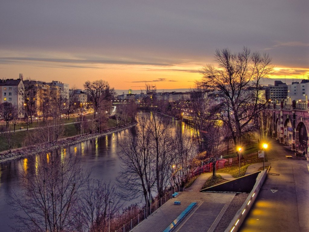 Дунай, Вена